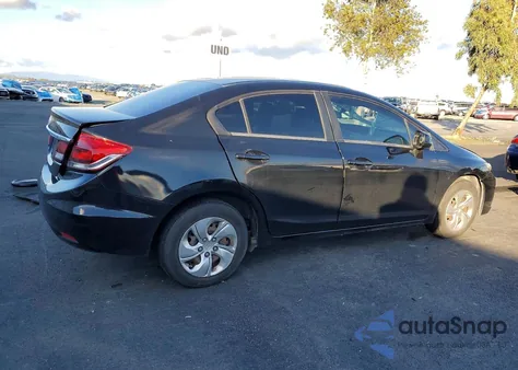 2013 Honda Civic Lx from USA, damaged, VIN 19XFB2F54DE294812